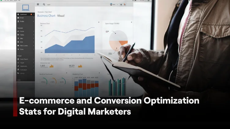 ecommerce and conversion rate stats for digital marketers